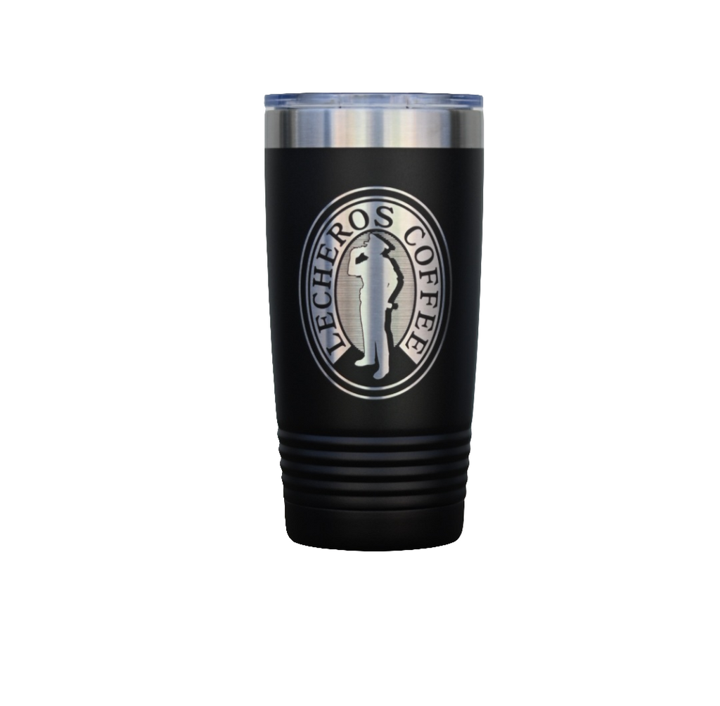 Lecheros Coffee Engraved Tumbler 20oz